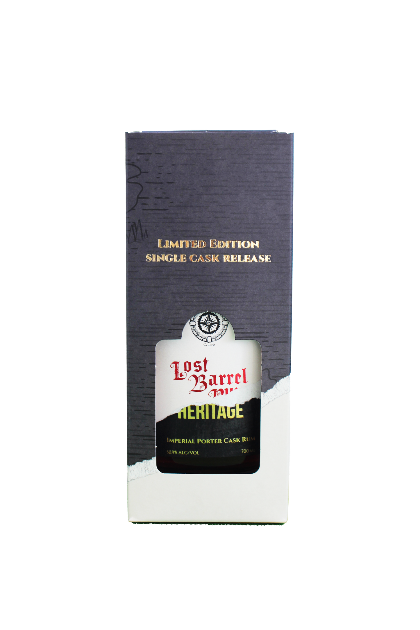 Renaissance x Lost Barrel Porter Cask Rum Limited Edition 700ml