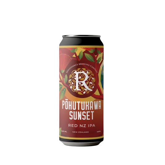 Renaissance Pōhutukawa Sunset Red NZ IPA 440ml