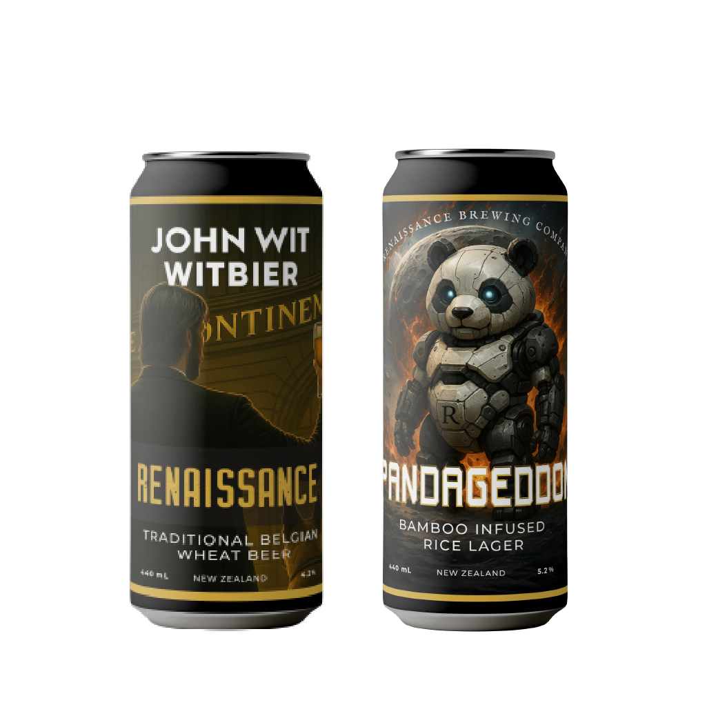 Renaissance Witbier & Bamboo Rice Lager 12 pack 440ml