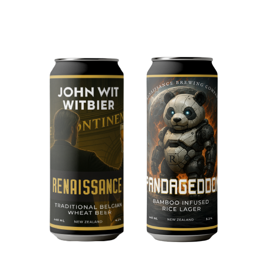 Renaissance Witbier & Bamboo Rice Lager 12 pack 440ml