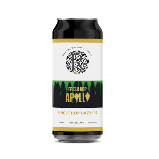 Renaissance FRESH HOP Apollo Hazy IPA 12 x 440ml