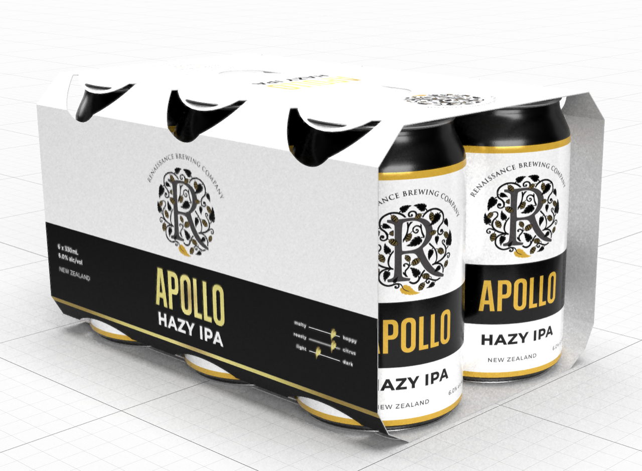 Renaissance Apollo Hazy IPA 24 x 330ml